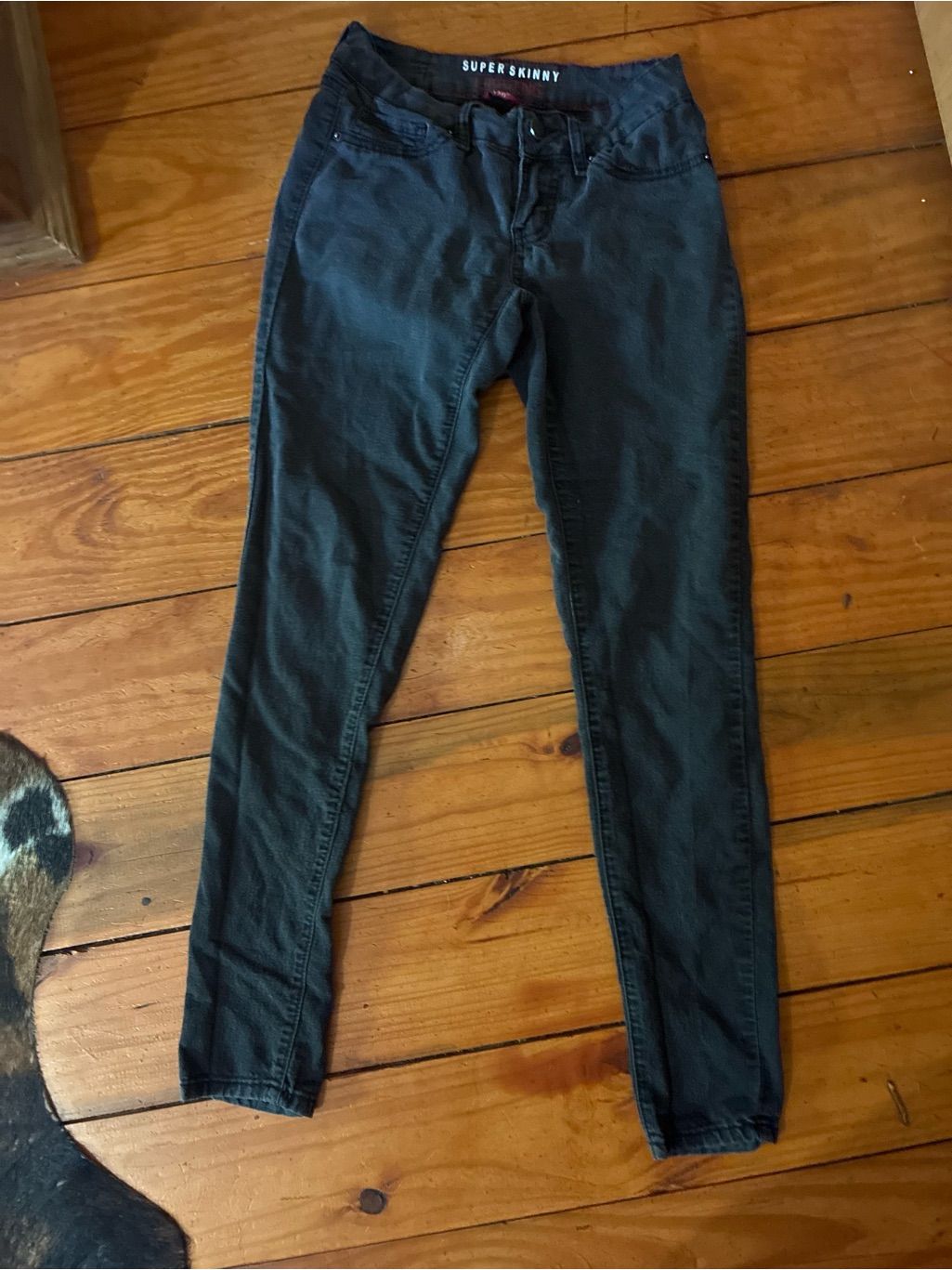 Ymi Super Skinny Jeans In Black Size 1